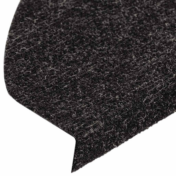 Itsekiinnittyvät porrasmatot 30 kpl antrasiitti 65x22,5x3,5 cm