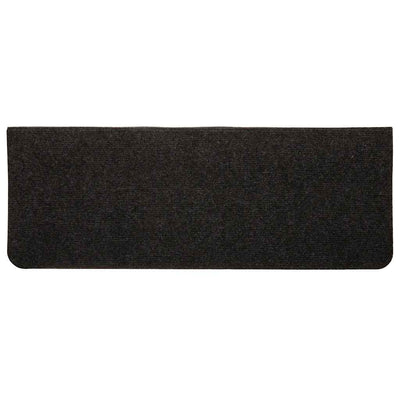 Porrasmatot Itsekiinnittyvät 30 kpl Musta 65x24,5x3,5 cm