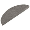 Itsekiinnittyvät porrasmatot 20 kpl harmaa 65x22,5x3,5 cm