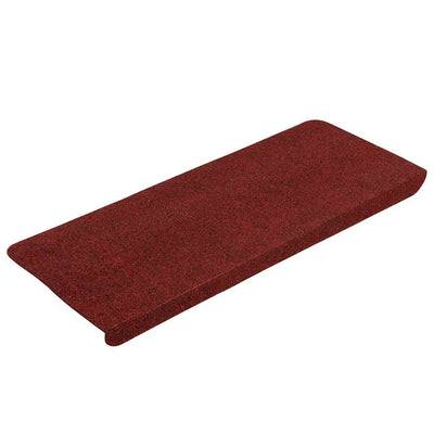 Porrasmatot Itsekiinnittyvät 30 kpl Punainen 65x24,5x3,5 cm