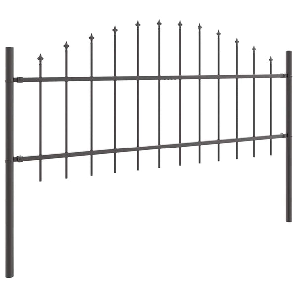 Puutarha-aita WOERDEN 2 kpl 170 x 115 cm Jauhemaalattu Teräs