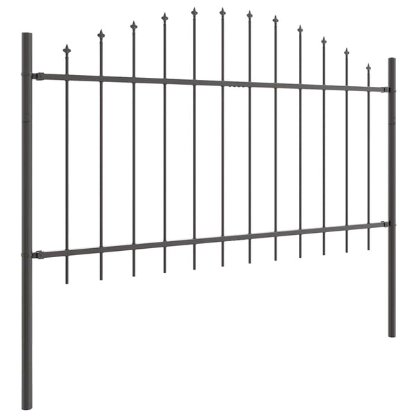 Puutarha-aita WOERDEN 5 kpl 170 x 140 cm Jauhemaalattu Teräs