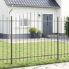 Puutarha-aita WOERDEN 5 kpl 170 x 190 cm Jauhemaalattu Teräs