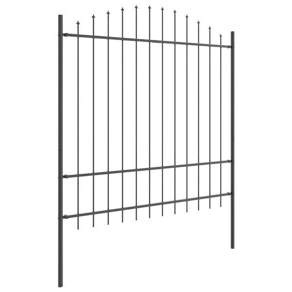 Puutarha-aita WOERDEN 7 kpl 170 x 215 cm Jauhemaalattu Teräs