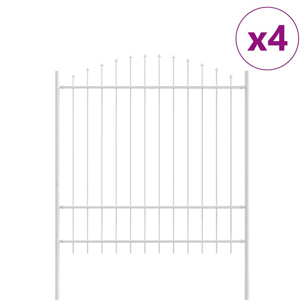Puutarha-aita WOERDEN 4 kpl 170 x 215 cm Jauhemaalattu Teräs