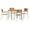 Ulkoterassitarjotin 5 kpl 90 x 90 x 75 cm