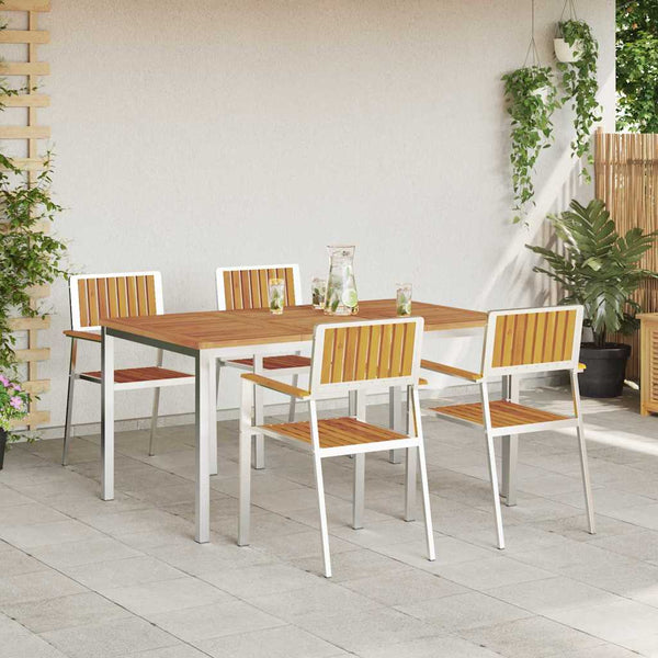 Ulkoterassitarjotin 5 kpl 150 x 90 x 75 cm