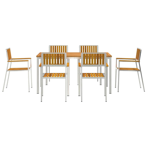 Ulkoterassitarjotin 7 kpl 150 x 90 x 75 cm