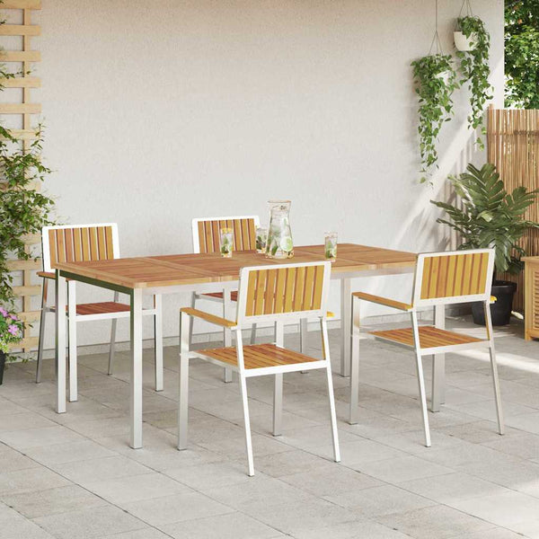 Ulkoterassitarjotin 5 kpl 180 x 90 x 75 cm