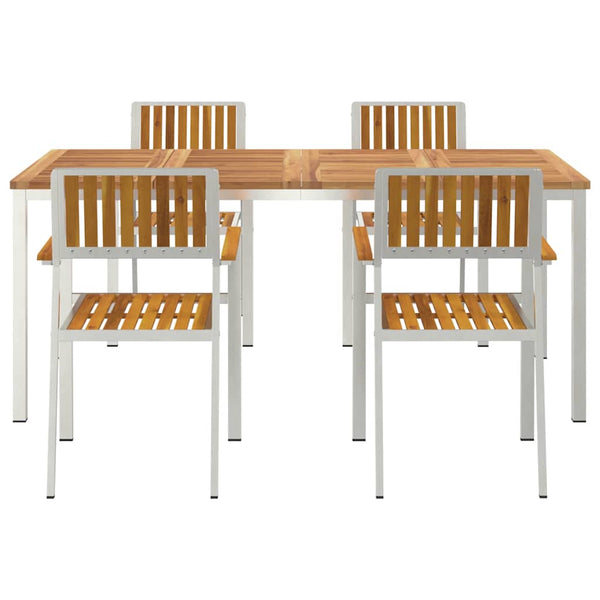 Ulkoterassitarjotin 5 kpl 180 x 90 x 75 cm