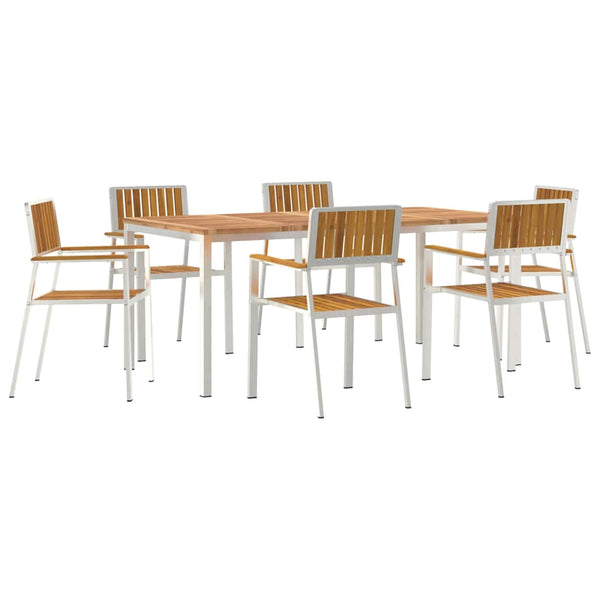 Ulkoterassitarjotin 7 kpl 180 x 90 x 75 cm