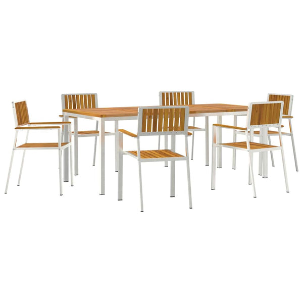 Ulkoterassitarjotin 7 kpl 200 x 90 x 75 cm