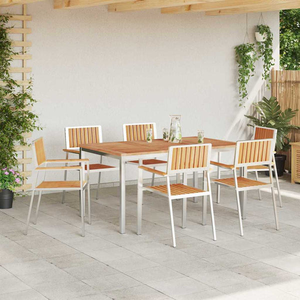 Ulkoterassitarjotin 7 kpl 150 x 90 x 75 cm