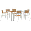 Ulkoterassitarjotin 7 kpl 150 x 90 x 75 cm