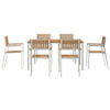 Ulkoterassitarjotin 7 kpl 150 x 90 x 75 cm