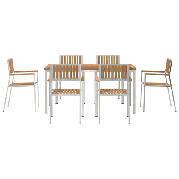 Ulkoterassitarjotin 7 kpl 150 x 90 x 75 cm