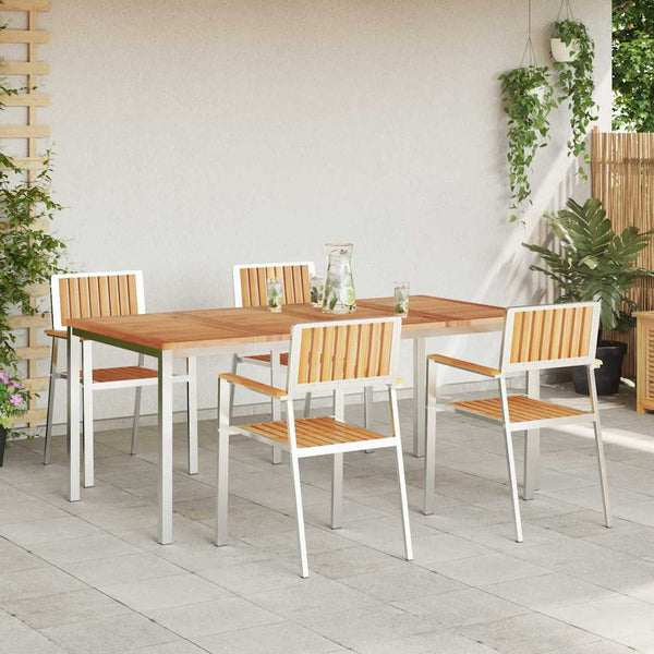 Ulkoterassitarjotin 5 kpl 180 x 90 x 75 cm