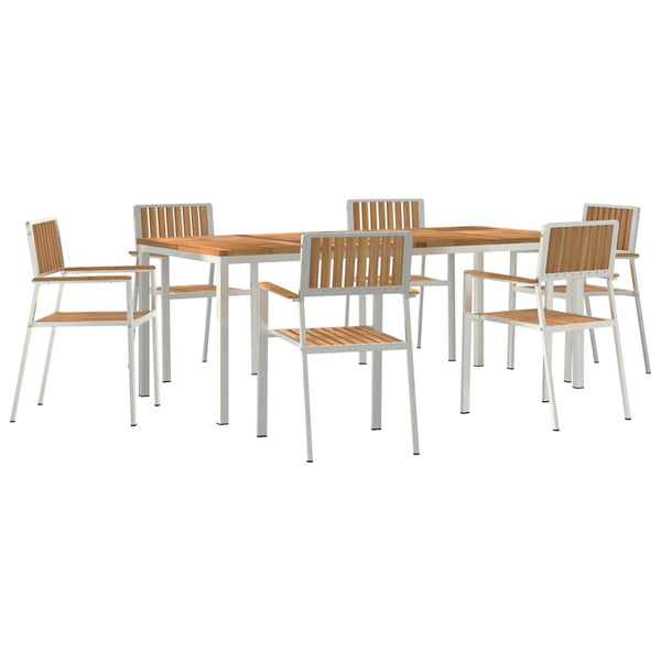 Ulkoterassitarjotin 7 kpl 200 x 90 x 75 cm