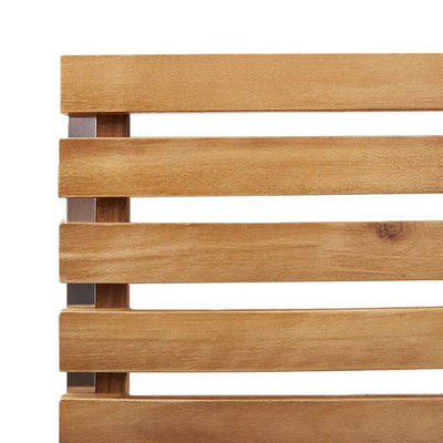 Ruskea puutarhan tuoli Musulmana 56x54.5x87cm (6 pcs, akaasiapuu)