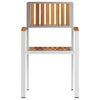 Ruskea puutarhan tuoli Oliviu 56x54.5x87cm (6 pcs, akaasiapuu)