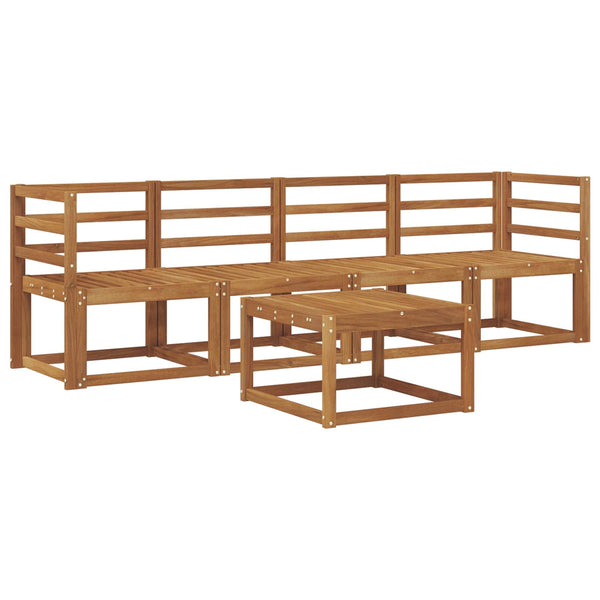 Ulkosohvakokoelma 5 kpl Luonnollinen