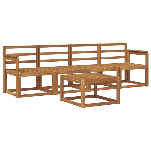 Ulkosohvakokoelma 5 kpl Luonnollinen