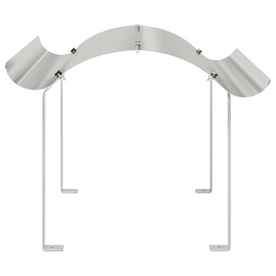 Hopea piipun hattu Claudette 59.5x50x36.5cm (ruostumaton teräs)