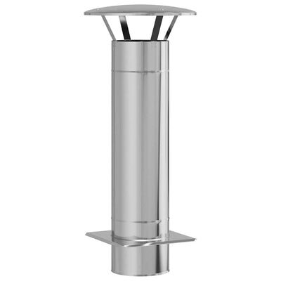 Hopea savuhormin laajennus Olica 35x35x82cm (ruostumaton teräs)