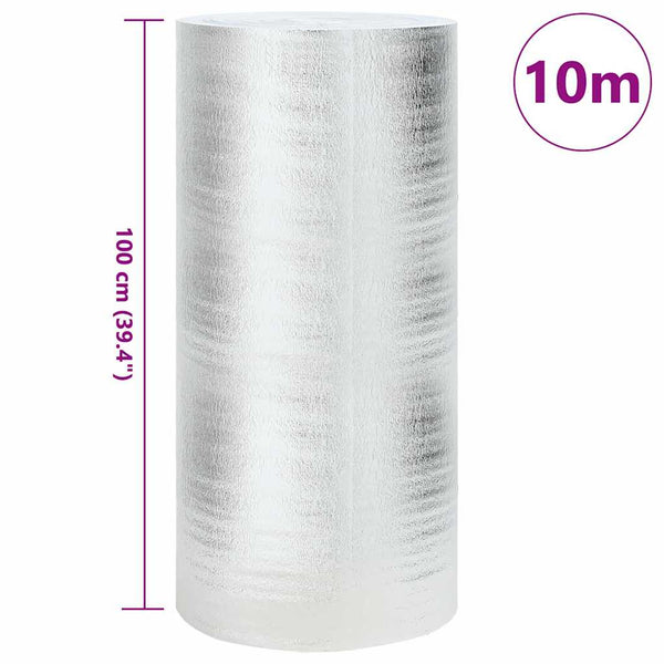 Patterin lämpöheijastin Hopea 10 x 1 m Polyeteeni