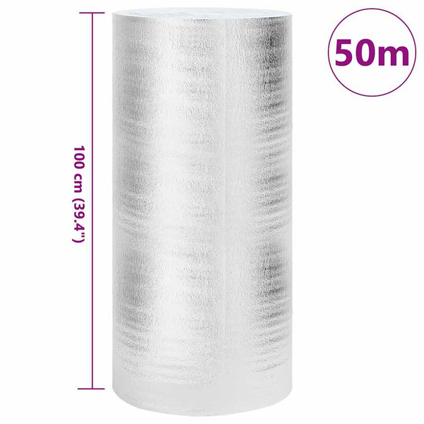 Patterin lämpöheijastin Hopea 50 x 1 m Polyeteeni