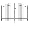 Kaksiosainen portti WOERDEN 299,5 x 249,5 cm Teräs Lukittava