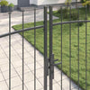 Kaksiosainen portti WOERDEN 400 x 249,5 cm Teräs Lukittava