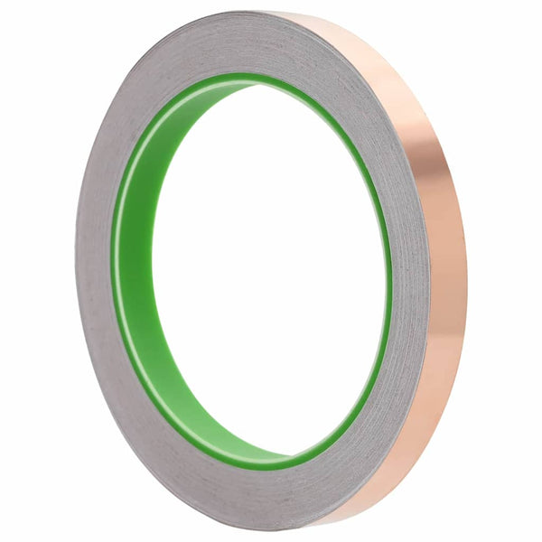 Kaksipuolinen kupariteippi etanoiden suojaksi 10 mm x 20 m