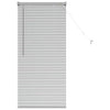 Venezia-verho Hopea 130 x 55 cm 25 mm Alumiini