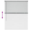 Venezia-verho Hopea 130 x 105 cm 25 mm Alumiini