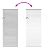 Venezia-verho Hopea 220 x 95 cm 25 mm Alumiini