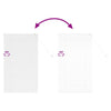 Venezia-verho valkoinen 130 x 80 cm 25 mm Alumiini