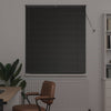Venezia-verho Musta 130 x 115 cm 25 mm Alumiini
