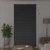 Venezia-verho Musta 220 x 110 cm 25 mm Alumiini