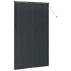 Venezia-verho Musta 220 x 125 cm 25 mm Alumiini