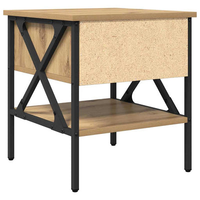 Yöpöytä laatikon kanssa 2 pcs artesaani tammi 40 x 42 x 45 cm