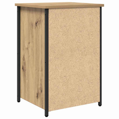 Yöpöytäkaappi laatikon kanssa 2 pcs artesaani tammi