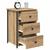 Yöpöytäkaappi 2 kpl Ruskea 40 x 36 x 60 cm