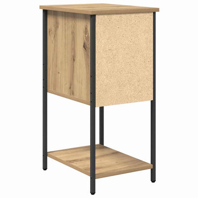 Yöpöytäkaappi 2 pcs artesaani tammi 32 x 42 x 70 cm