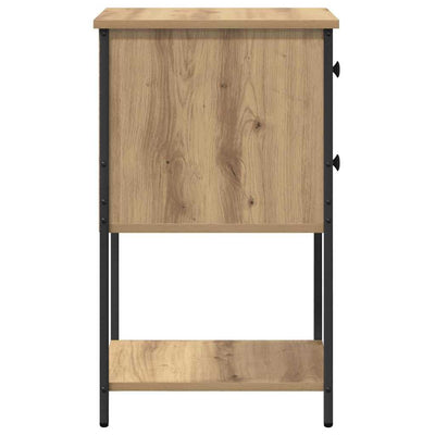 Yöpöytäkaappi 2 pcs artesaani tammi 32 x 42 x 70 cm