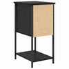 Yöpöytäkaappi 2 pcs Musta tammi 32 x 42 x 70 cm Tekninen puu