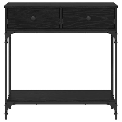 Musta tammi konsolipöytä Tolomei 75x34.5x75cm (puinen)