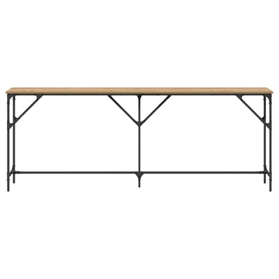 Artesaani tammi konsolipöytä Bostan 200x29x75cm