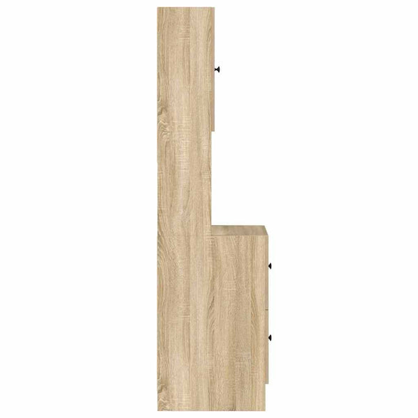 Keittiökaappi Beige 35 x 50 x 180 cm Tekninen puu