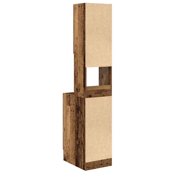 Keittiökaappi laatikon kanssa ovella Vanha puu 32 x 50 x 180 cm